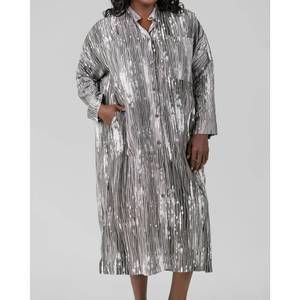 NEW BITTE KAI RAND sea viscose shirt dress - plus in sea of light